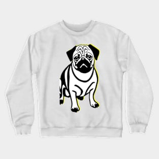 Pug Pop Art Crewneck Sweatshirt